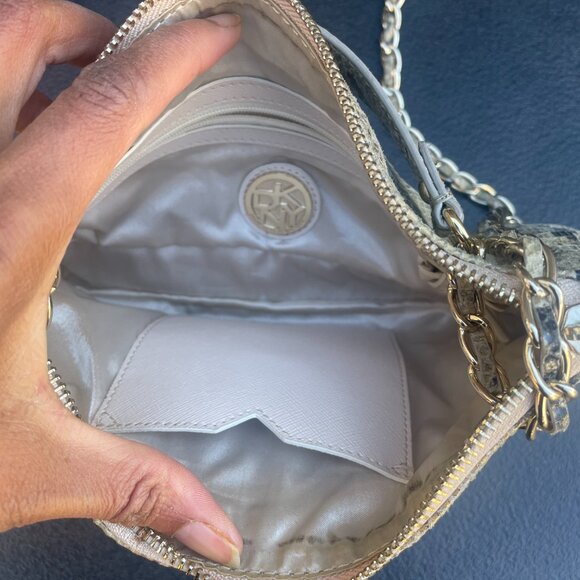 DKNY Snake Print Handbag - Picture 3 of 5